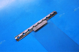 Tissu <span class=keywords><strong>industriel</strong></span> de rideau en bande de PVC teint le fil tissé le modèle simple de style avec le revêtement de PVC pour l'usage d'entrepôt - Product Image 6