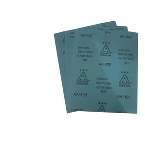 <span class=keywords><strong>Papier</strong></span> abrasif sec rectangulaire Samsung bleu, dureté moyenne, pour le travail du bois, les surfaces murales et le polissage des métaux - Product Image 2