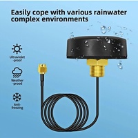 Antenne cellulaire verticale à gain élevé 698-2700 MHz, étanche IP67, avec connecteur mâle à visser pour armoire extérieure
