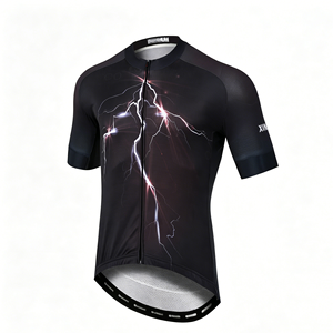 Wholesale Custom Breathable Slim Fit Cycling Jersey OEM Short Sleeve Quick Dry <b>Road</b> Bike Shirt with Logo for Summer Riding Club - Product Image 1