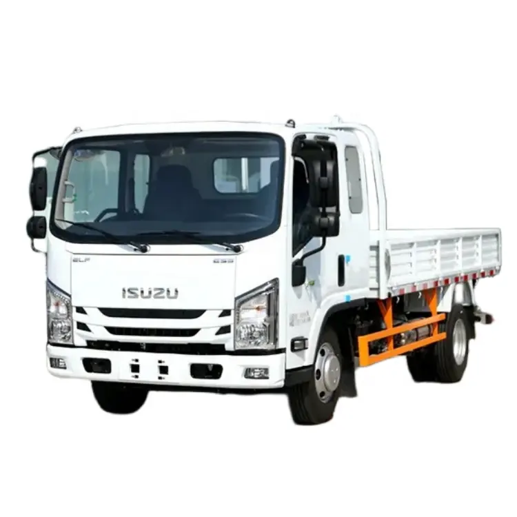 बिक्री के लिए iu 4x2 5 टन से 10 टन लॉरी ट्रक छोटे कार्गो बॉक्स ट्रक