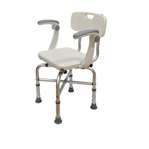Chaise de douche Good Partner en alliage d'aluminium, rotative, avec accoudoirs rabattables, pour personnes âgées, adultes et femmes enceintes - Product Image 3