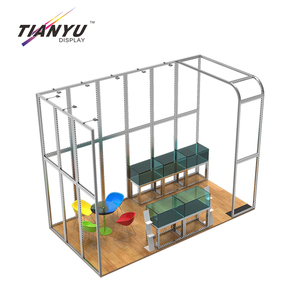 Xách tay Modular 6*3 triển lãm thương mại Booth Display Set triển lãm thương mại trường hợp khung Triển Lãm Đứng thiết bị cho thương mại cho thấy - Product Image 3