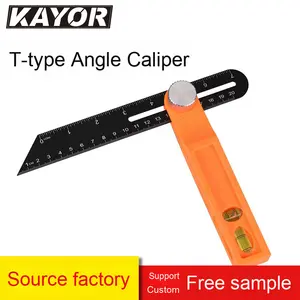 Cuadrado <span class=keywords><strong>de</strong></span> bisel en <span class=keywords><strong>T</strong></span> deslizante con <span class=keywords><strong>regla</strong></span> <span class=keywords><strong>de</strong></span> <span class=keywords><strong>aluminio</strong></span> y mango <span class=keywords><strong>de</strong></span> ABS pulgadas/marcas métricas dos viales - Product Image 6