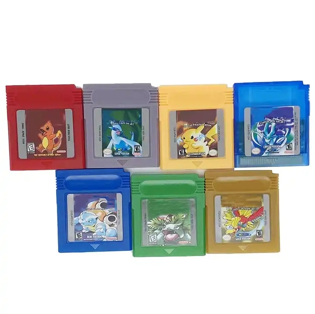 Poko Men Video Game Cartridge for GBC Game Card Card