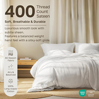 Ensemble de draps de lit en microfibre de haute qualité, 4 pièces, 100% polyester, comprenant un drap-housse, un drap plat et des taies d'oreiller