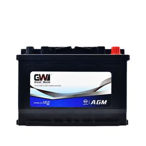 Suministro directo de fábrica de alto rendimiento <span class=keywords><strong>12V</strong></span> <span class=keywords><strong>92Ah</strong></span> AGM batería de coche de plomo ácido con alto CCA para uso automotriz - Product Image 2