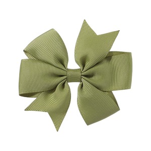 Comercio exterior hecho a mano bebé cola de golondrina en forma de V cinta acanalada lazo horquilla accesorios para la cabeza de los niños para niños - Product Image 5