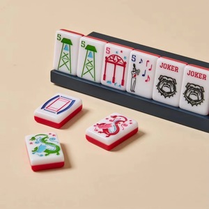 Tuiles de Mahjong <span class=keywords><strong>en</strong></span> acrylique Auburn American 160, série Auburn University, expédition fin août - Product Image 3