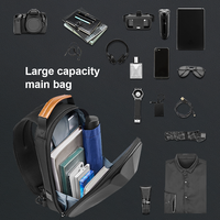 Nouveauté 2026 – Sac de Poitrine Noir Personnalisable pour Homme – Sac à Bandoulière Décontracté Léger et de Haute Qualité pour Usage Quotidien