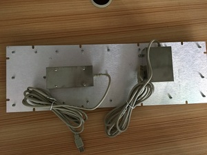 Không thấm nước <span class=keywords><strong>104</strong></span> phím thép không gỉ công nghiệp Kim Loại Cơ khí gắn cơ khí kiosk bàn phím với Trackball hoặc Touchpad - Product Image 4