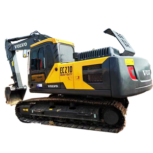 Excavatrice d'occasion Volvo EC210 de 21 tonnes, fabriquée en Suède |   Excavatrice hydraulique durable pour projets utilitaires - Product Image 1