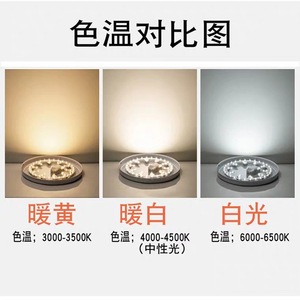 Panel de Luz LED 5730 SMD 3W 5W 7W, Módulo de Fuente de Luz Redonda Empotrable, de un Solo Color o Tricolor - Product Image 4