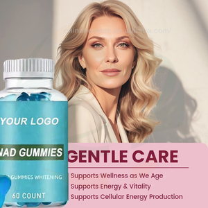 Gomitas de Resveratrol Plus Nicotinamida de Marca Privada, 500 mg, 1000 mg, Suplemento <span class=keywords><strong>para</strong></span> <span class=keywords><strong>la</strong></span> Piel, Gomitas Nad - Product Image 2