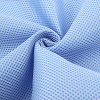 Polyester / Nylon spandex sandwich air mesh tissus 3D entretoise tissu Air couche maille