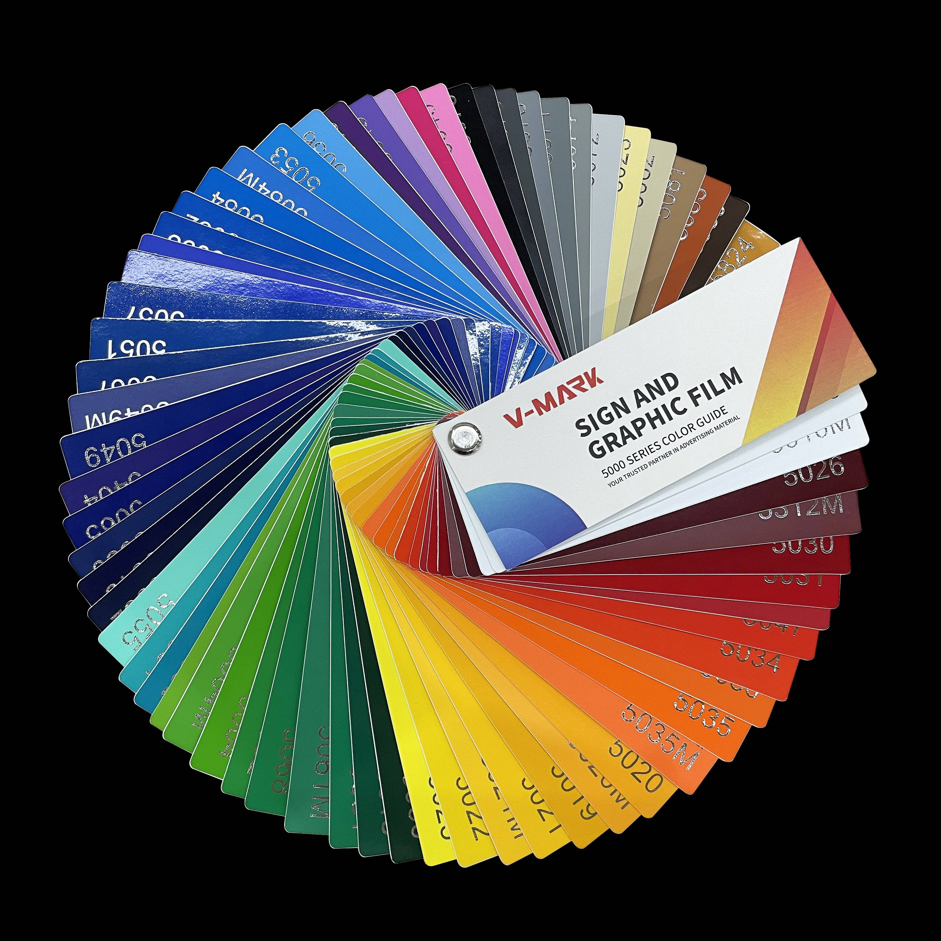 Disponible en 63 couleurs