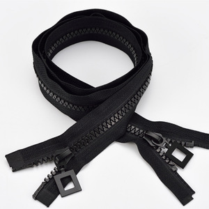 Haute qualité 5 # <span class=keywords><strong>résine</strong></span> autobloquante doudoune en plastique fermeture éclair mode bande de fermeture à glissière à extrémité ouverte - Product Image 3