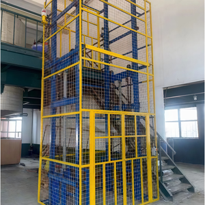 Elevador de Carga Eléctrico, Elevador de Mercancías para Almacén, Elevador de Carga Industrial Personalizable, Elevador Hidráulico Seguro para Taller - Product Image 2