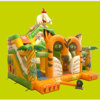 Super amusant Enfants petite glissière gonflable commerciale de château d'enfants pour le parc d'attractions