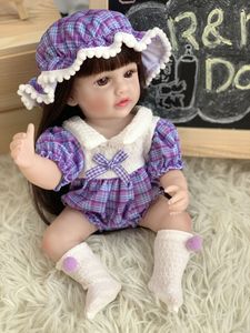 Muñeca Bebé Reborn Realista de Silicona Sólida, Económica, con Cabello, Asiento de Auto Gratis, 100% R&B para Recién Nacidos - Product Image 6