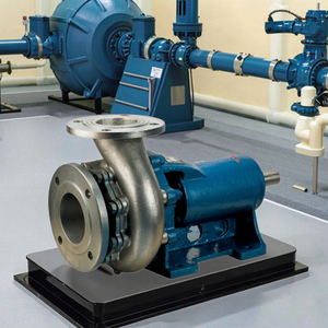 Máy bơm ly tâm xử lý nước thải nằm ngang bằng gang đúc, chống ăn mòn <span class=keywords><strong>KF</strong></span>, dùng cho động cơ diesel - Product Image 3