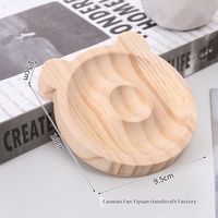 Plateau de présentation de bracelet en bois massif, thème amour, écologique, support de présentation de perles gravées pour bijoux, accessible à l'international