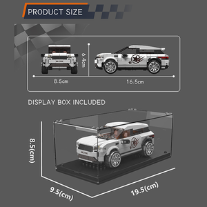 402 pcs Rage rver evogue SUV Xe ABS mô hình mô phỏng cho trẻ em giáo dục Khối xây dựng đồ chơi - Product Image 5