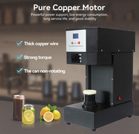 Scelleuse électrique automatique en gros pour canettes et bouteilles en PET avec couvercle à ouverture facile pour canettes de boissons (bière, soda)