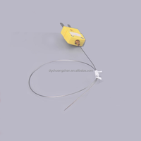 Type de prise blindé de contrôleur de thermocouple de la chaleur K/N/J/E/T sonde à hautes températures de 0.5mm 0-1300 ℃ Instrument pliable électrique