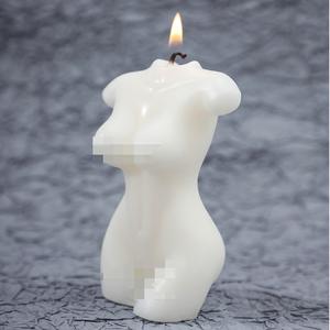 Velas aromáticas con forma de cuerpo masculino y femenino desnudas hechas a mano para decoración del hogar o fábrica de bares al por mayor con caja de regalo - Product Image 3