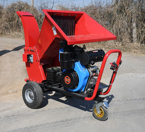 Tree Branch Shredder Machine Tree Chipper Branch <b>Crusher</b> Log <b>Wood</b> Chipper Shredder <b>Wood</b> Tree Cutting Machine - Product Image 6