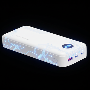 พาวเวอร์แบงค์ OEM รุ่นยอดนิยม ความจุ 20000mAh พร้อมหน้าจอแสดงผลดิจิตอล รองรับการชาร์จเร็ว 20W รองรับ PD/QC สำหรับ <span class=keywords><strong>iPhone</strong></span> และ Android - Product Image 3