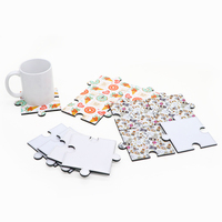 Sous-verre personnalisable en cuir PU pour sublimation, résistant à la chaleur et imperméable, avec logo imprimable DIY