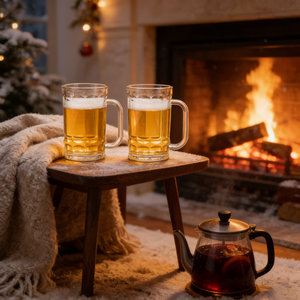 Jarra de <span class=keywords><strong>Cerveza</strong></span> de Vidrio con Base Pesada, Gran Capacidad, con Asa Cómoda para <span class=keywords><strong>Cerveza</strong></span> Artesanal - Product Image 3