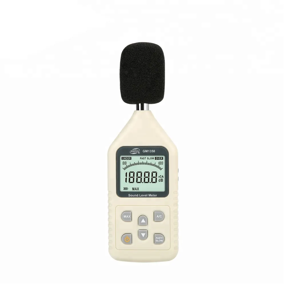 GM1358 디지털 사운드 레벨 미터 소음 데시벨 측정