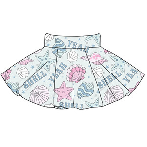 Vente en gros usine Westward : Robe trapèze courte en tissu soie de lait pour filles et enfants, mode estivale charmante pour bébés et jeunes enfants - Product Image 4