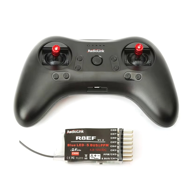 GGDX RADIOLINK T8S Remote Control with APP Adjustment 8-Channel Aviation Model for R8EF T8FB Transmitter Drones Accessories