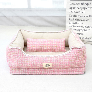 Thickened filled PP cotton <b>pet</b> bed washable durable indoor dog bed <b>sofa</b> - Product Image 2