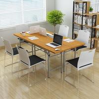 Chaise de formation commerciale en gros pour salle de conférence, chaise de bureau en acier massif avec dossier arqué pour personnel