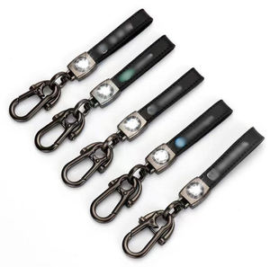 Logo personnalisé en cuir de marque en alliage de zinc pour toyota bmw audi Kia hyundai Carkey porte-clés fermoirs cintres - Product Image 6