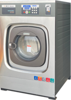 Mesin Cuci Industri Komersial Otomatis Penuh 15/20/25Kg, Stainless Steel, Soft Mount Washer Extractor