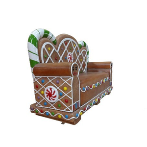 Canapé en <span class=keywords><strong>pain</strong></span> <span class=keywords><strong>d</strong></span>'<span class=keywords><strong>épice</strong></span> <span class=keywords><strong>de</strong></span> Noël en fibre <span class=keywords><strong>de</strong></span> verre - Product Image 2