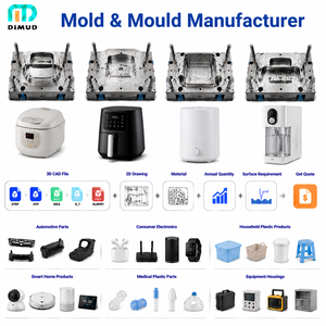 Water Purifier Housing Mold Filter Device <b>Plastic</b> Components Household Appliance <b>Enclosure</b> Precision Tooling Supplier - Product Image 1