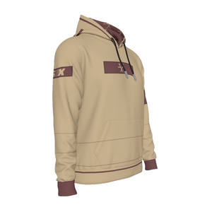 Felpa Pullover con cappuccio interno con fascia marrone marrone T6X da uomo - Product Image 2