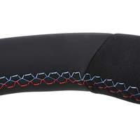 Volant de voiture M Sport à bande rouge pour BMW F06 F10 F11 F20 F21 F30 F31 F34 M3 F80 M4 F82 M2 F87 X5 E70 E71 E90 E92