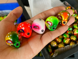 OEM 60g-200g Inchiku <strong>Madai</strong> Slider <strong>Jig</strong> Lure Snapper Tai Kabura Sliding Slow <strong>Jig</strong> with Rubber Tail Skirt Assist Hook - Product Image 3