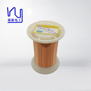 Alambre de Cobre Esmaltado para Bobinado Magnético, Soldable, de Alta Calidad, Similar a Elektrisola, 0.012-0.5mm - Product Image 4