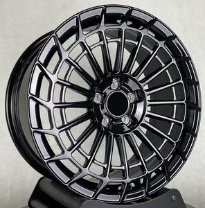 Venta caliente 18 19 20 pulgadas T6061 ruedas de aleación de aluminio 5x112 PCD para <span class=keywords><strong>Mercedes</strong></span> <span class=keywords><strong>AMG</strong></span> <span class=keywords><strong>C63</strong></span> C63s E63 E63s W204 W205 W212 W213 llantas negras - Product Image 3