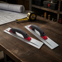 Truelle d'angle industrielle OEM en acier inoxydable, durable, avec poignée ergonomique en TPR, outils professionnels pour le finissage du ciment et du béton