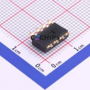 EM-04-Q DIP Switch SMD-8P,6x10.1mm Switch ( Number of Switch Sections: 4 )( Lead Spacing: 2.54mm ) - Product Image 2